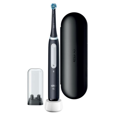 Oral-B IO 4 Black Electric Toothbrush Designed By Braun