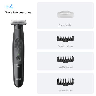 Braun Series X, Beard Trimmer For Facial Hair Removal, XT3100